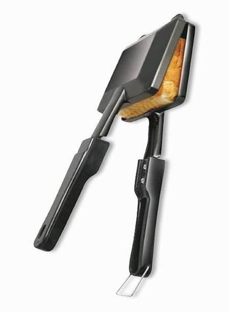 GLARIXA Best Toaster Non-Stick Compatibility with Heat-Resistant Handle Sandwich Maker 2 W Pop Up Toaster