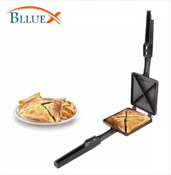BLLUEX Non Stick Jumbo 4 Slice Sandwich Toaster Grill