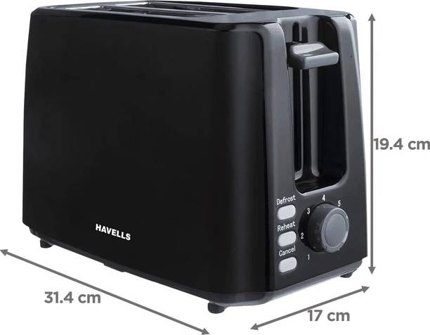 HAVELLS Crisp Plus 750 W Pop Up Toaster