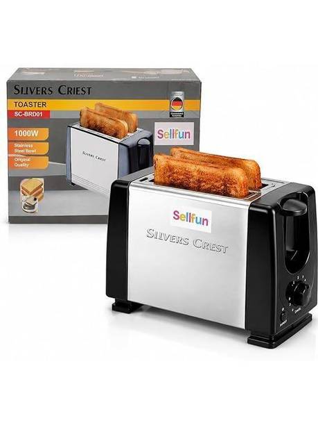 Sellfun by Sellfun BT-1000W-02S 1000 W Pop Up Toaster