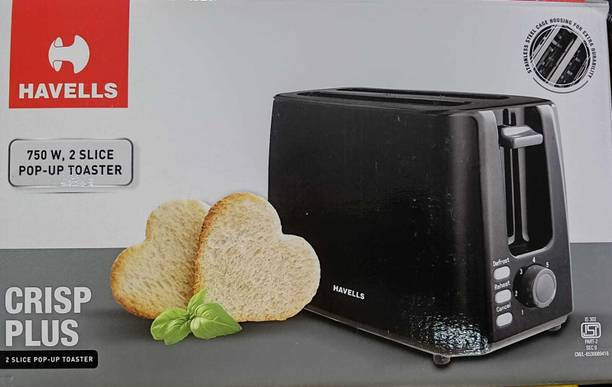 HAVELLS by HAVELLS CRISP PLUS 750 W Pop Up Toaster