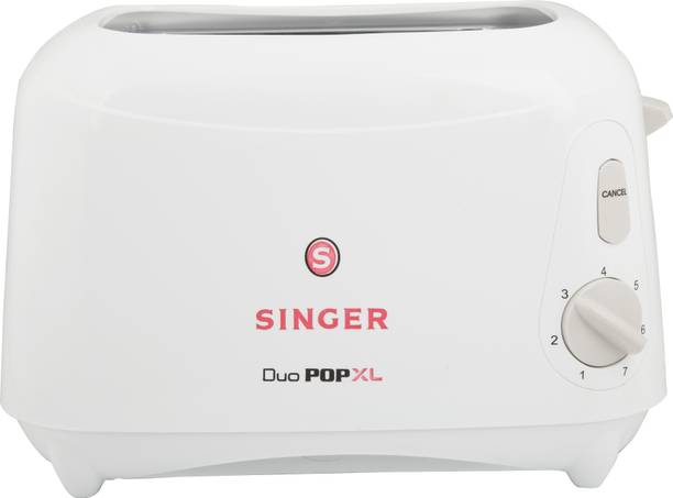 SINGER Duo Pop XL (SPT 802 DWT) 800 W Pop Up Toaster
