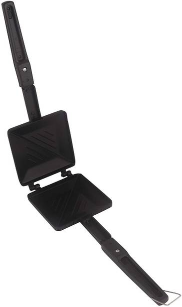 RECTITUDE New Toaster Non-Stick Compatibility with Heat-Resistant Handle Sandwich Maker 2 W Pop Up Toaster