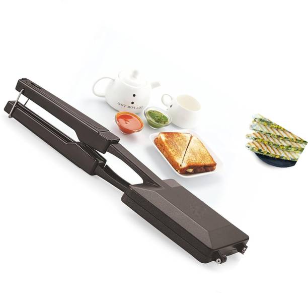 GLARIXA Non-electric Sandwich Maker Jumbo Grill Gas 2W Toaster 18 2 W Pop Up Toaster