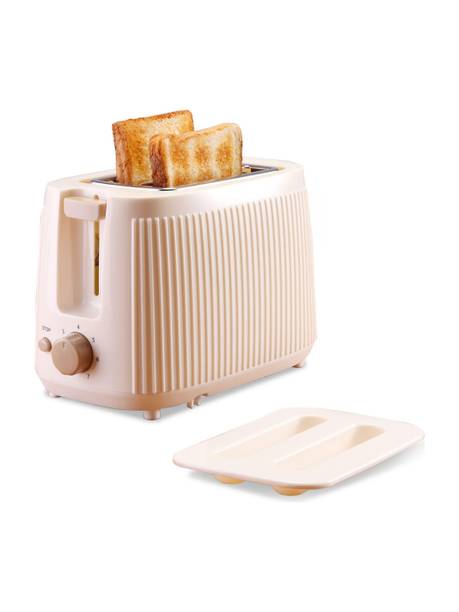 WONDERCHEF Regalia 2-Slice Toaster with Lid Cover, 600 W Pop Up Toaster