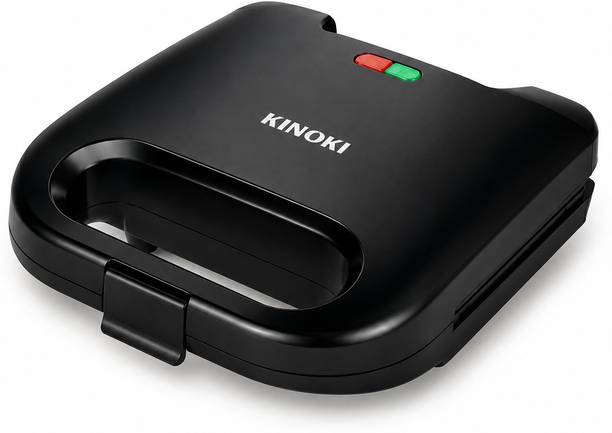 KINOKI Electric Grill Toaster Sandwich Maker 800 W Pop Up Toaster