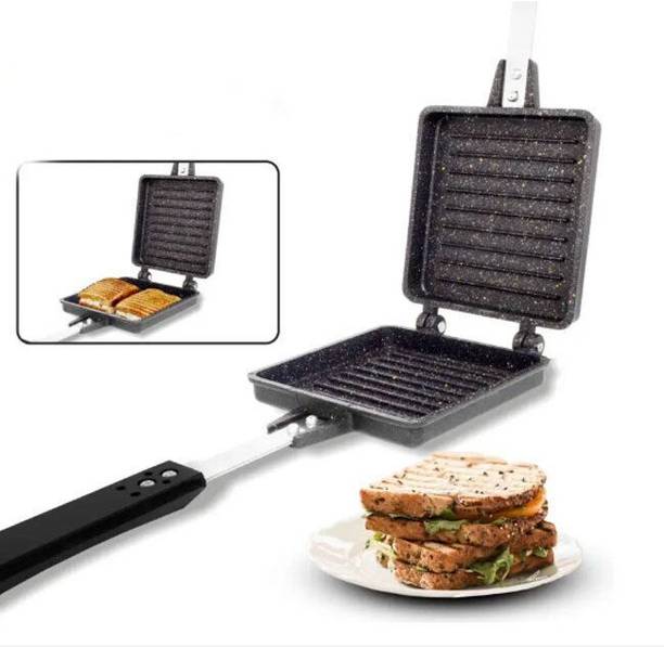 GLARIXA Non-electric New Sandwich Maker toast Jumbo Grill Gas 2W Toaster 2 W Pop Up Toaster