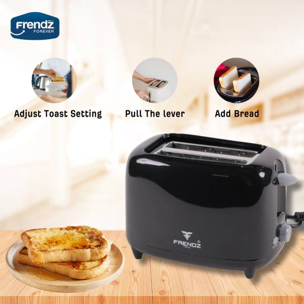 Frendz Forever by Frendz Forever PT-145 700 W Pop Up Toaster