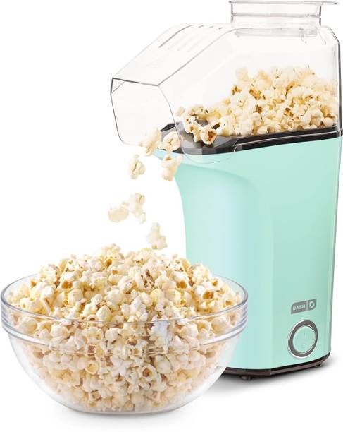 ZENOVIA Hot Air Popcorn Maker Oil-Free, Quick & Easy Popcorn Machine for Home & movie Hot Air Popcorn Maker 1000 g Popcorn Maker