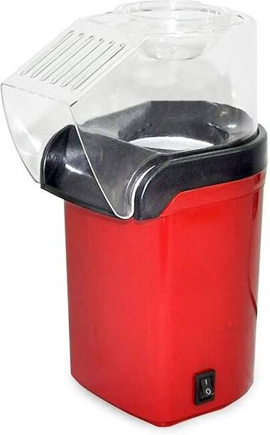 Divy Hot Air Popcorn Maker – Oil-Free, Healthy Popcorn Machine for Home Use Aluminium Electric 1200W Hot Air Oil Free Popcorn Maker (Pack Of 1) 400 g Popcorn Maker