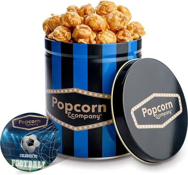 POPCORN&COMPANY Fridge Magnet Bottle Opener Combo of Caramel Krisp Popcorn Regular Tin 130 g Caramel Krisp Popcorn