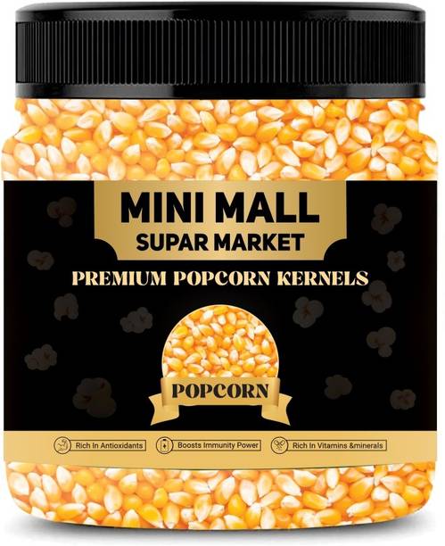 MINIMALL SUPER MARKET Premium Quality Popcorn Kernels Jar/Unpopped Popcorn Seeds/Makki Popcorn Popcorn