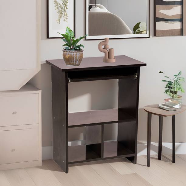 YOVATECHLINE Multi-Purpose Computer Desk Wood Portable Laptop Table