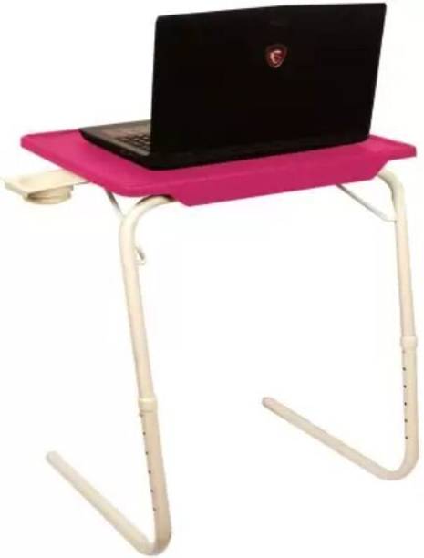 sai praseeda Foldable Table, Study Table For Kids Adjustable Hight & Light Weight Plastic Portable Laptop Table