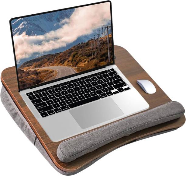Woodensure Laptop Lap Desk Pillow Multipurpose Wood Portable Laptop Table