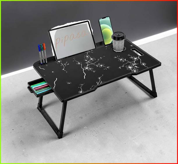 copperandclove copperandclove Solid Wood Study Table (Free Standing, Finish Color - 1 Wood Portable Laptop Table