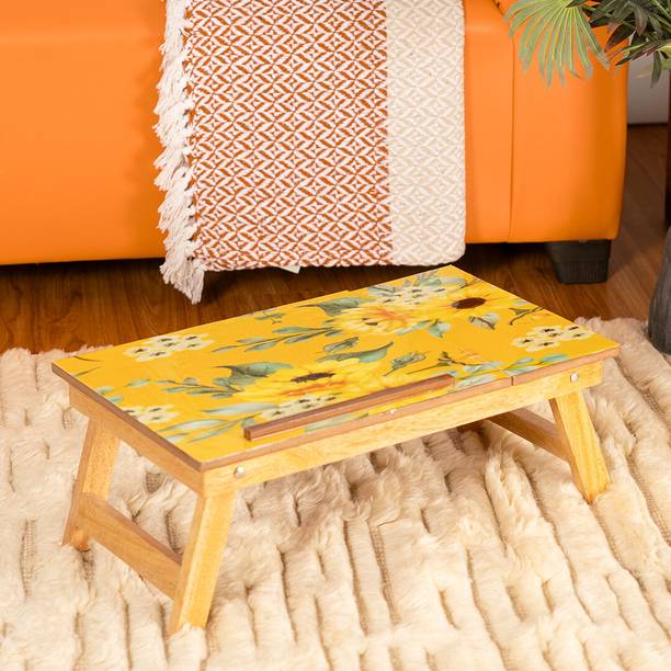THREADVIBELIVING TVL492 Wood Portable Laptop Table
