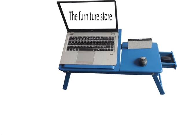 TFS Wooden Multi-Purpose Laptop Table/Study Table/Bed Table/Foldable Wood Portable Laptop Table