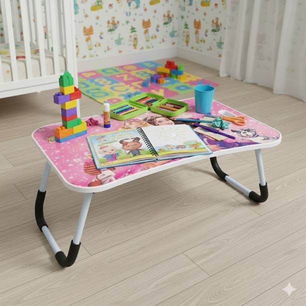 SHREE HARI QUALITY FIRST Portable & Foldable Study Table for Kids | Work from Home Table | Sturdy Design Wood Portable Laptop Table