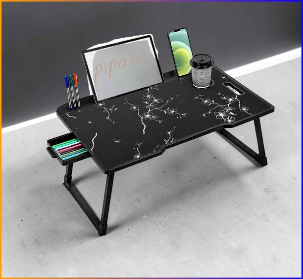 copperandclove copperandclove Solid Wood Study Table (Free Standing, Finish Color - 1 Wood Portable Laptop Table