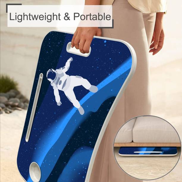 PGBFASHION Wooden Foldable Students Stand, Computer Desk Folding, Portable Laptops Tables Wood Portable Laptop Table