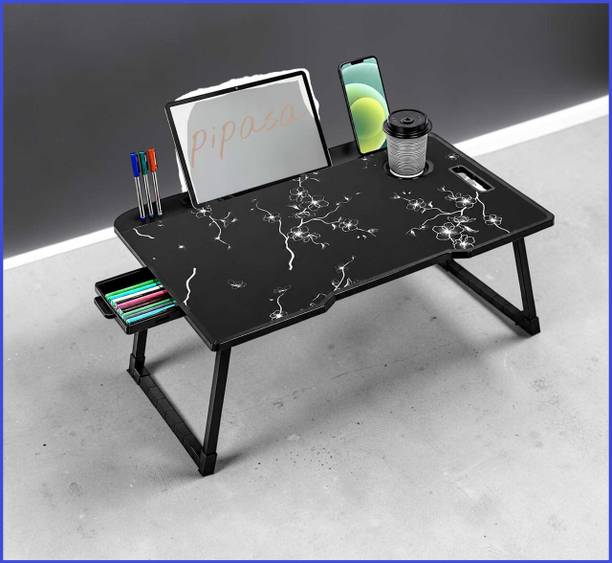 copperandclove copperandclove Solid Wood Study Table (Free Standing, Finish Color - 1 Wood Portable Laptop Table