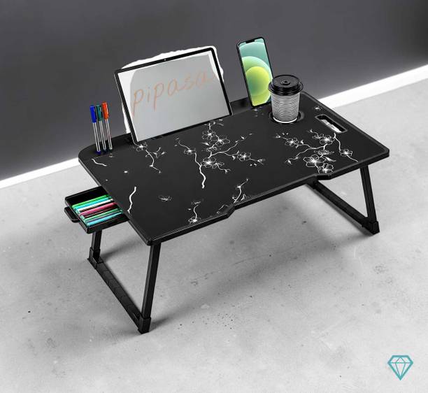 copperandclove copperandclove Solid Wood Study Table (Free Standing, Finish Color - 1 Wood Portable Laptop Table