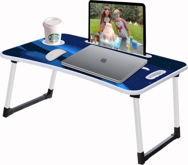 EASETENSIL Portable Laptop Study Table, Foldable Students Stand For Office Computer Desk Wood Portable Laptop Table