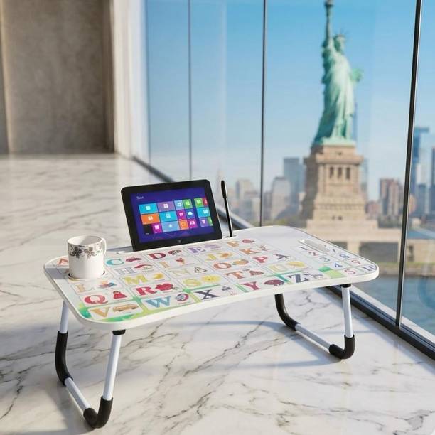 WIFTY Wood Portable Laptop Sesk and Study Table Wood Portable Laptop Table