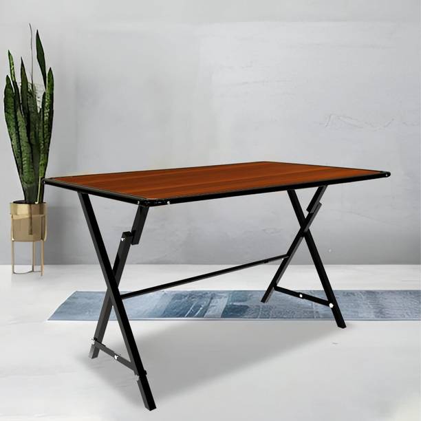 Rose Designer Chairs Arrow Multipurpose Foldable | 2/4 Seater Dining Table for Home and Office Wood Portable Laptop Table