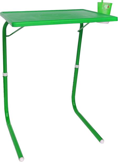 sai praseeda AdjustableTableMateLaptop,KidStudyTableUtilityTableMultiPurposeTableGREENColor Plastic Portable Laptop Table