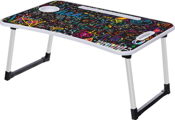 SHOPFLICKS MART Study Table for Students Foldable, Portable & Lightweight Mini Table For Reading Wood Portable Laptop Table
