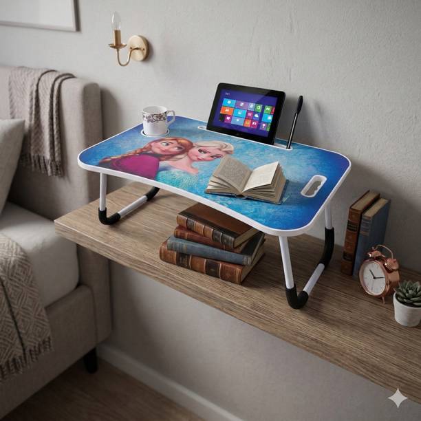 WIFTY portable and light weight variety of fun design and activity table for study Wood Portable Laptop Table