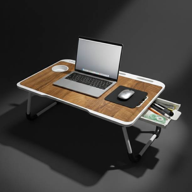Kiara Quality First Portable & Foldable Study Table for Kids | Work from Home Table | Sturdy Design Wood Portable Laptop Table