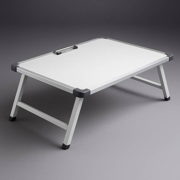 NOVELTY Foldable Height Adjustable White Board Metal Portable Laptop Table
