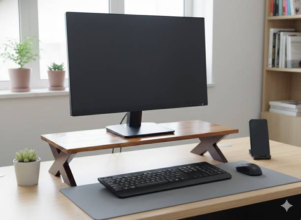 WELL KNOWN c desktop Wood Portable Laptop Table
