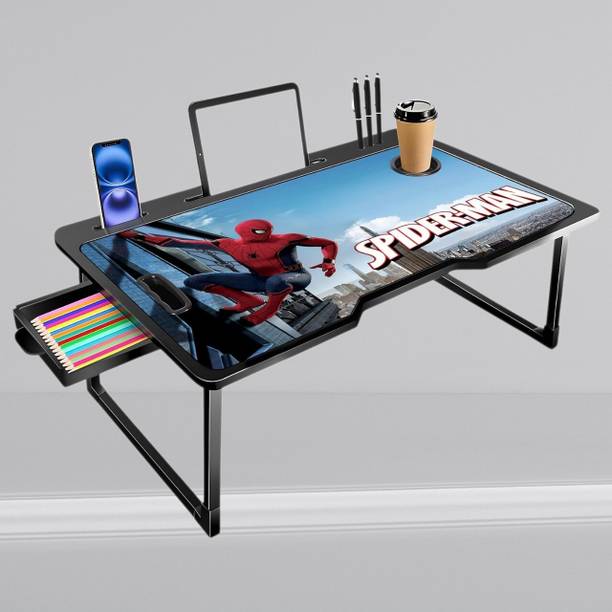 Winsobey folding Study table Wooden Wood Portable Laptop Table