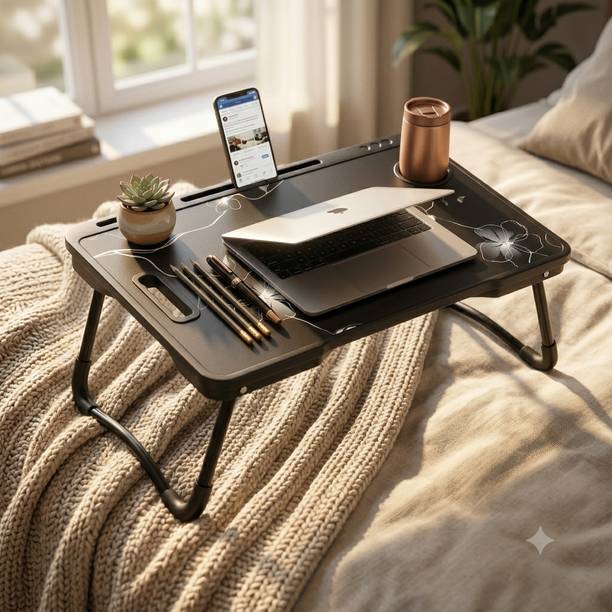 ROSHTULEND Wood Portable Laptop Table