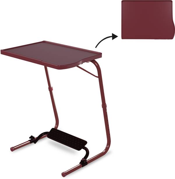 WOW MATE Multipurpose Laptop Table with Footrest Heights Adjustable Angles Adjustable Plastic Portable Laptop Table