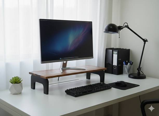 WELL KNOWN c desktop Wood Portable Laptop Table