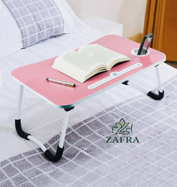 ZAFRA PINK#TABLE Wood Portable Laptop Table