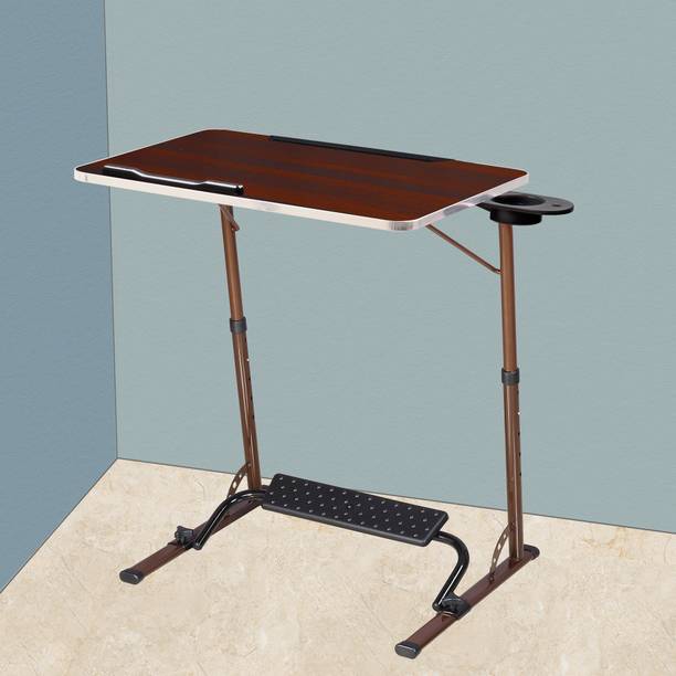 TABLE MAGIC XL Pro Mahogany Multipurpose All-in-One Laptop Engineered Wood Computer Desk