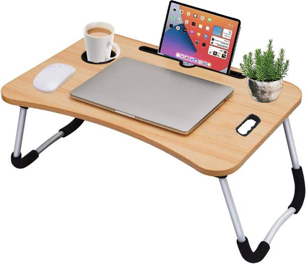 KHODAL ARTH C Biding wooden Wood Portable Laptop Table