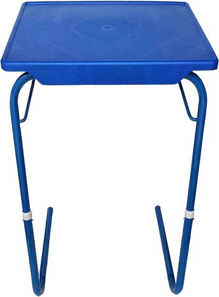 sai praseeda AdjustableTableMateLaptop,KidStudyTableUtilityTableMultiPurposeTableBLUEColor Plastic Portable Laptop Table