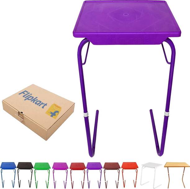 sai praseeda AdjustableTableMateLaptop,KidStudyTableUtilityTableMultiPurposeTablePURPLEColor Plastic Portable Laptop Table