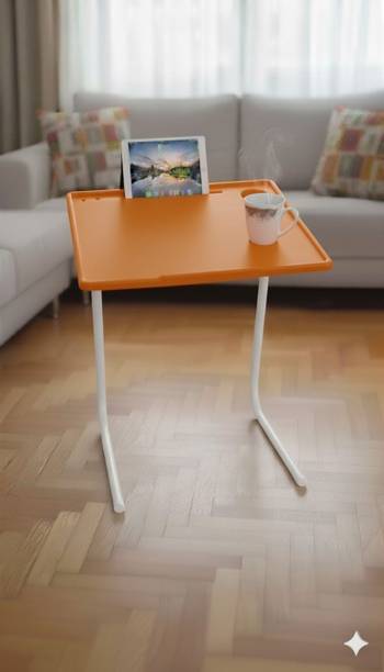 DOZZER Foldable Table, Study Table For Kids Adjustable Hight & Light Weight Plastic Portable Laptop Table
