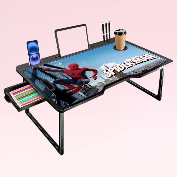 Winsobey folding Study table Wooden Wood Portable Laptop Table