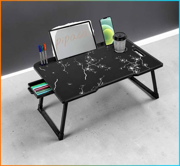copperandclove copperandclove Solid Wood Study Table (Free Standing, Finish Color - 1 Wood Portable Laptop Table