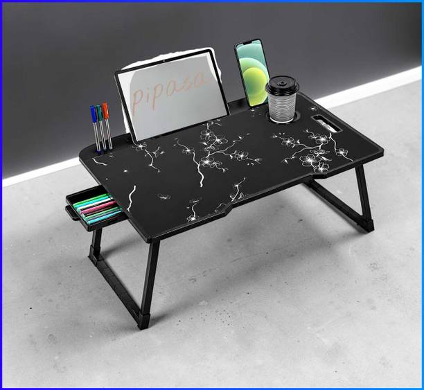 copperandclove copperandclove Solid Wood Study Table (Free Standing, Finish Color - 1 Wood Portable Laptop Table