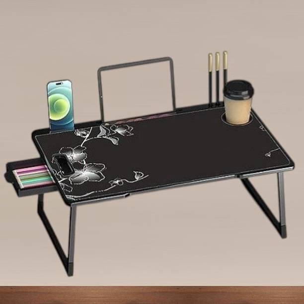 Winsobey folding Study table Wooden Wood Portable Laptop Table